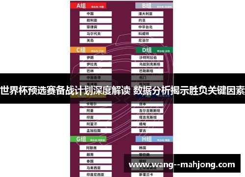 世界杯预选赛备战计划深度解读 数据分析揭示胜负关键因素 世界杯预选赛备战计划深度解读 数据分析揭示胜负关键因素